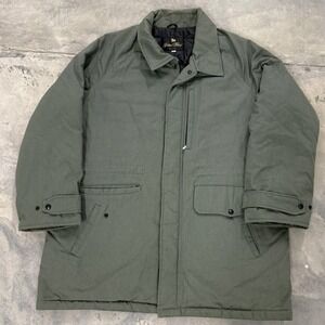 Vintage Golden Fleece Mens XL Green Quilted Field Jacket Parka
